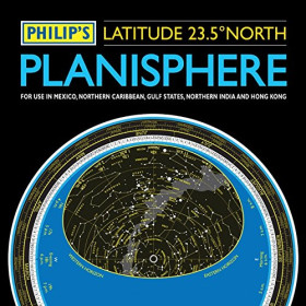 AST0103 - Planisphere 10" north 23.5 degrees, use in Mexico, the Northem Caribbean, the gulf states, northem India and H