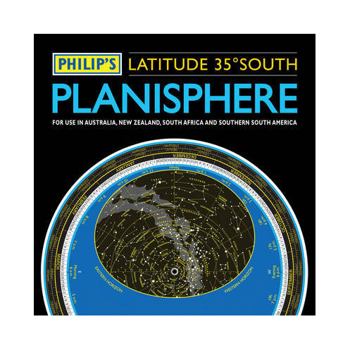 AST0104 - Planisphere 11.5" south 35 degrees