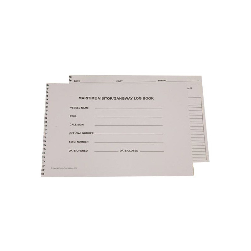 LBKMP0041 - Gangway log book