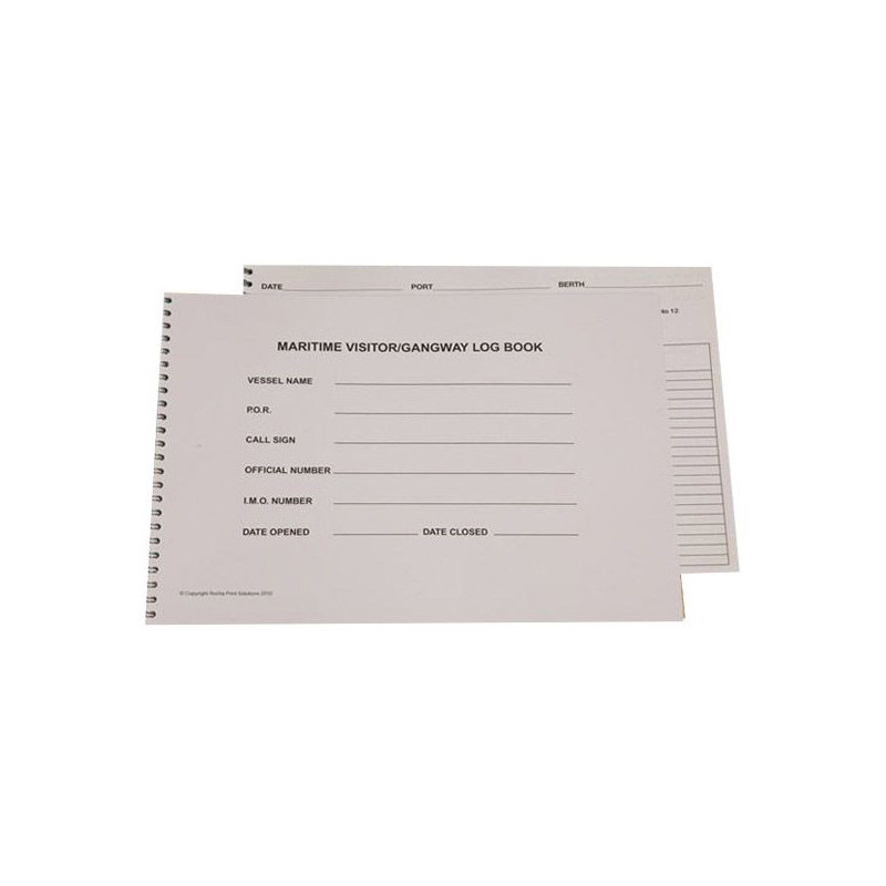 Gangway log book
