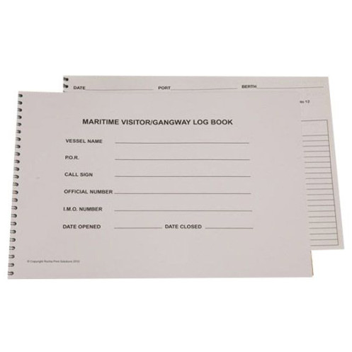 Gangway log book Gangway log book