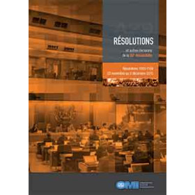OMI - 29ème Session Assemblée 2015 (résolutions 1093 à 1109)