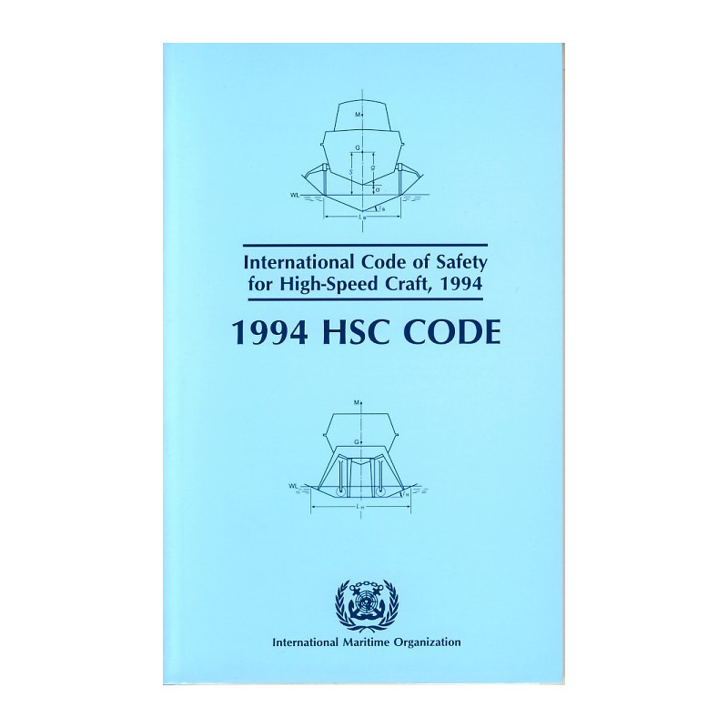 OMI - IMO187E - International Code of Safety for High Speed Craft 1994 (HSC)
