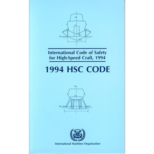 OMI - IMO187E - International Code of Safety for High Speed Craft 1994 (HSC)
