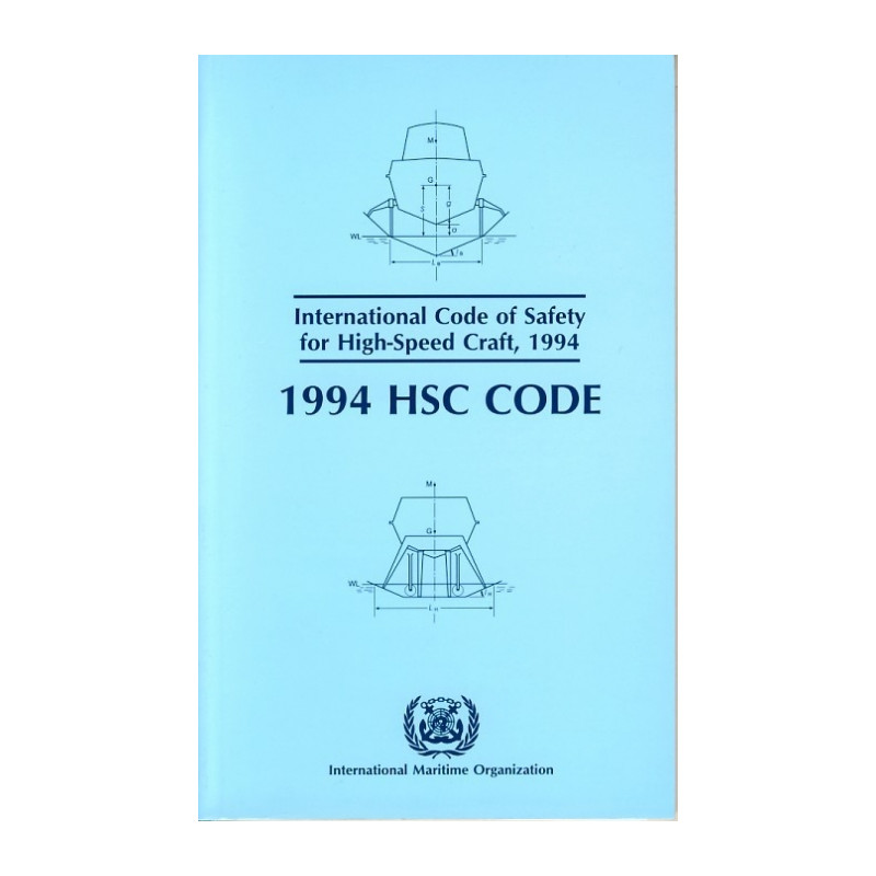 OMI - IMO187Ee - International Code of Safety for High Speed Craft 1994 (HSC)