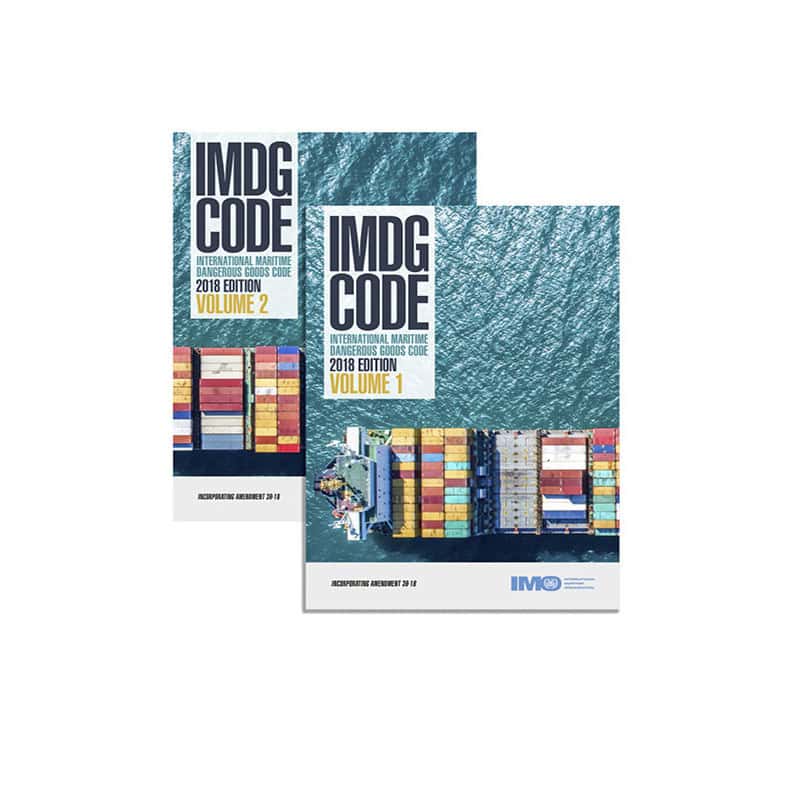 OMI - IMO200E - International Maritime Dangerous Goods Code (IMDG) including amendments 40-20 2020 (Volume 1 & 2)