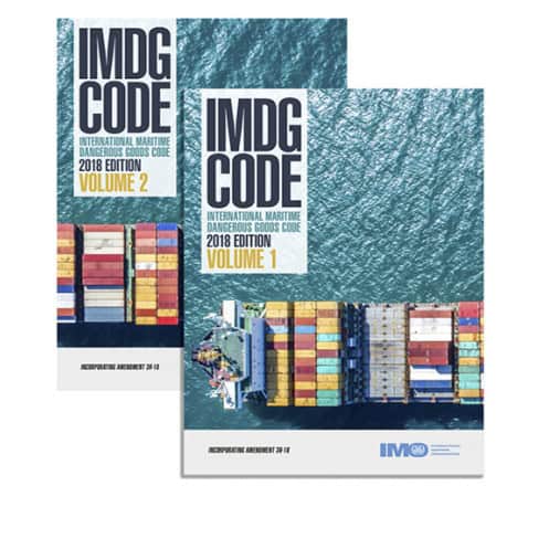 OMI - International Maritime Dangerous Goods Code (IMDG) including amendments 40-20 2020 (Volume 1 & 2)