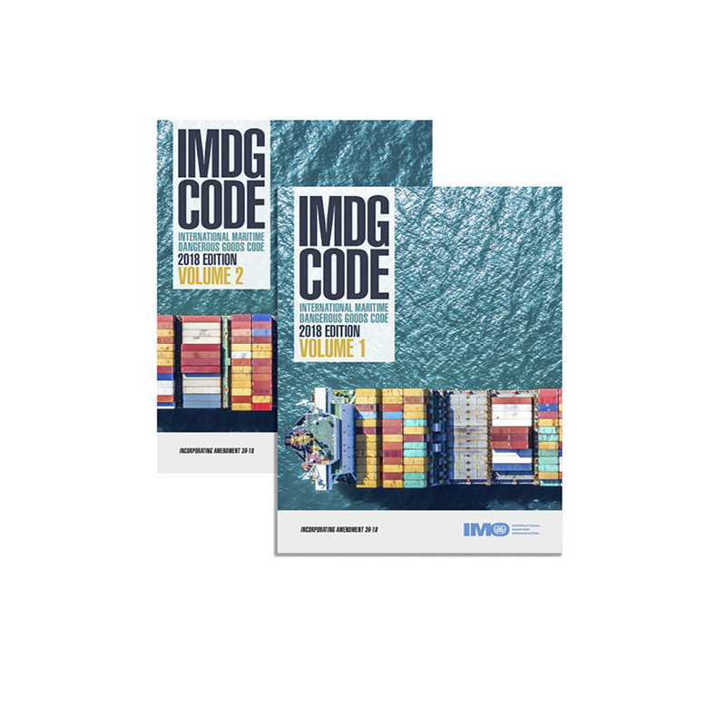 OMI - International Maritime Dangerous Goods Code (IMDG) including amendments 40-20 2020 (Volume 1 & 2)