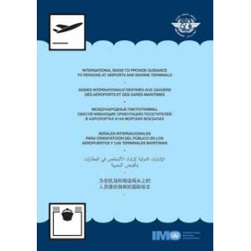OMI - IMO370M - Signes internationaux destinés aux usagers des aéroports et des gares maritimes - Multilingue