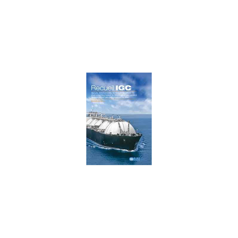 OMI - IMO104Fe - Recueil international de règles relatives à la construction et à l'équipement des navires transportant des gaz