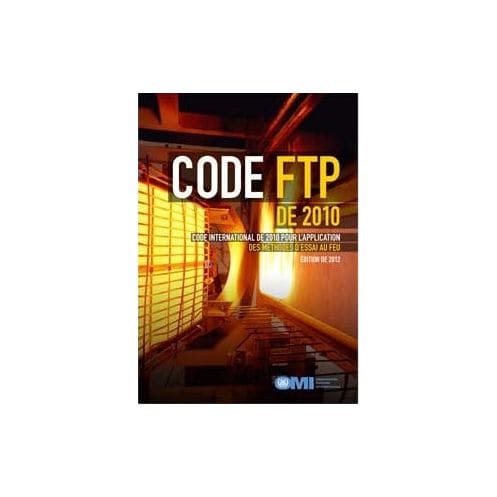 OMI - IMO844Fe - Code FTP Code international pour l'application des méthodes d'essai au feu