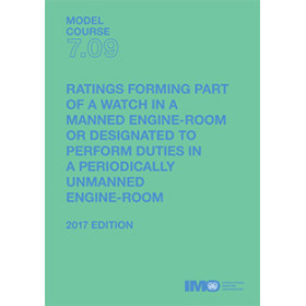 OMI - IMOTB207E - Model course 2.07 : Rating forming part of a watch in a manned engime-room or designated to perform duties in