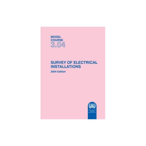 OMI - Model course 3.04 : Survey of Electrical Installations
