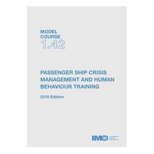 OMI - IMOT142E - Model course 1.42 : Passenger Ship Crisis Management Training 2019