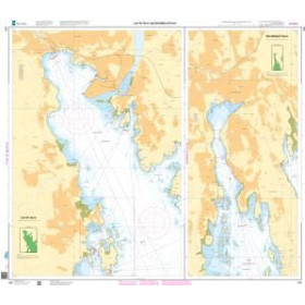 Kartverket - 480 - Larvik havn. Sandefjord havn