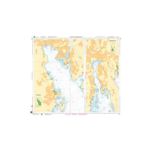 Kartverket - 480 - Larvik havn. Sandefjord havn