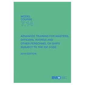 OMI - IMOT714Ee - Advanced training for ships subject to IGF code 2019