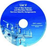 UIT - List of Ship Stations and Maritime Mobile Service Identity Assignments List V - CD-ROM 2021, Multilingue