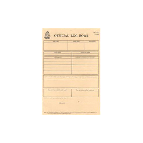 Bahamas Maritime Authority - BAH0050 - Bahamas Official log book