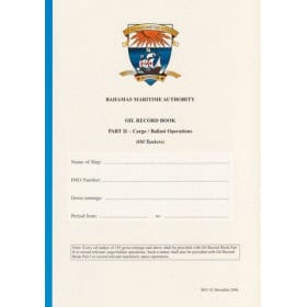 Bahamas Maritime Authority - Oil record book Part 2 - tankers
