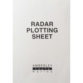 Amberley Marine Ltd - LBK0175 - Radar Plotting Sheet - A4 Pad 50