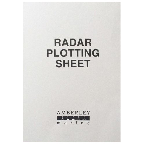 Amberley Marine Ltd - Radar Plotting Sheet - A4 Pad 50