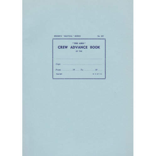 Brown, Son & Ferguson Ltd - LBK0100 - Crew Advance Book
