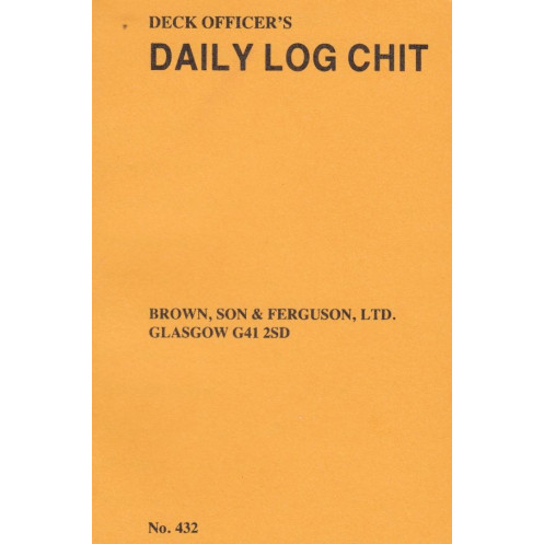 Brown, Son & Ferguson Ltd - Daily Position Books - Deck