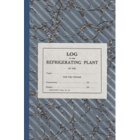 Brown, Son & Ferguson Ltd - Refrigerating Plant Log