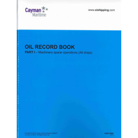 Cayman Islands Shipping Registery - CAY0020 - Oil Record Book Part 1