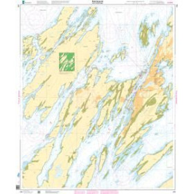 Kartverket - 488 - Bronnoysund med innseilinger