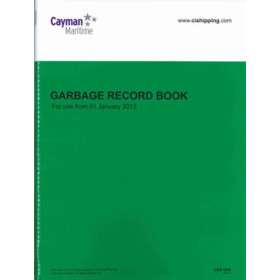 Cayman Islands Shipping Registery - CAY0035 - Garbage record book part 1