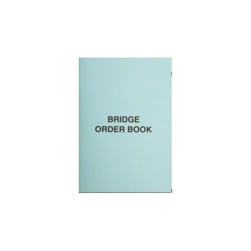 KH Charts - LBK0030 - Bridge Order Book - Night Order