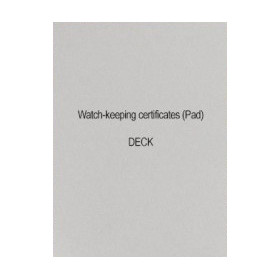 Maritime Printing Solutions- LBK0040 - Watchkeeping Certs: Deck