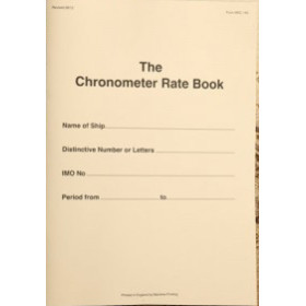 KH Charts - Chronometer Rate Book