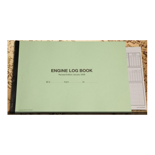 Maritime Printing Solutions - LBK0085 - KH Engine Duplicate Logbook - 3 Months