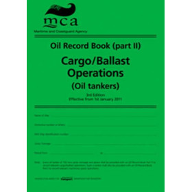 KH Charts - LBK0160 - Oil Record Book Part 2: Oil Tankers