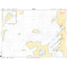 Kartverket - 489 - Hammerfest med innseilinger