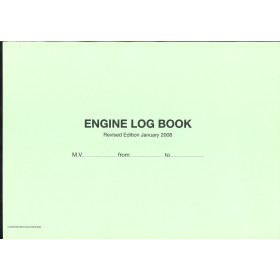 Maritime Printing Solutions - KH Engine Log Book - 1 Month
