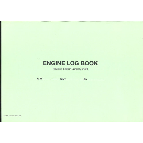 Maritime Printing Solutions - KH Engine Log Book - 1 Month Maritime Printing Solutions - KH Engine Log Book - 1 Month