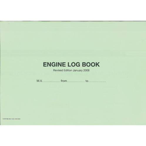 KH Charts - Engine Log Book - 3 Months KH Charts - Engine Log Book - 3 Months