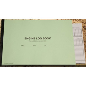 Maritime Printing Solutions - KH Engine Log Book - 6 Months