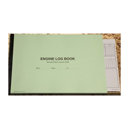 Maritime Printing Solutions - LBK0230 - KH Engine Log Book - 6 Months