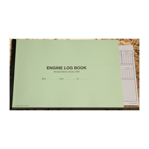Maritime Printing Solutions - KH Engine Log Book - 6 Months