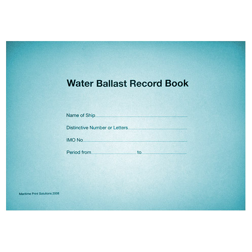 Rocha Print Solutions Ltd - Water Ballast Record Book