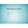 Rocha Print Solutions Ltd - LBK0823 - Water Ballast Record Book