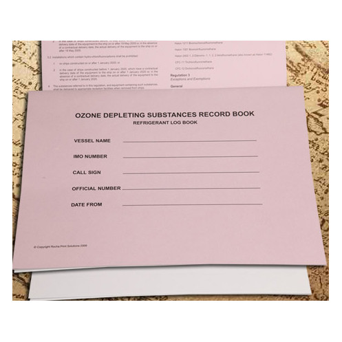 KH Charts - Ozone Depleting Subst Record Book