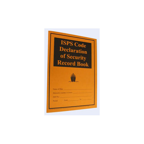 Maritime Progress - LBK1205 - ISPS Declaration Record Book