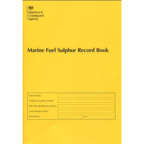 The Stationery Office - LBK0835 - Marine Sulphur Record Book [MCA]