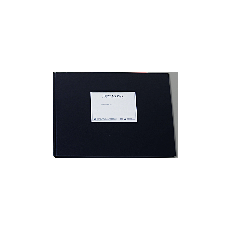 Visitor's logbook